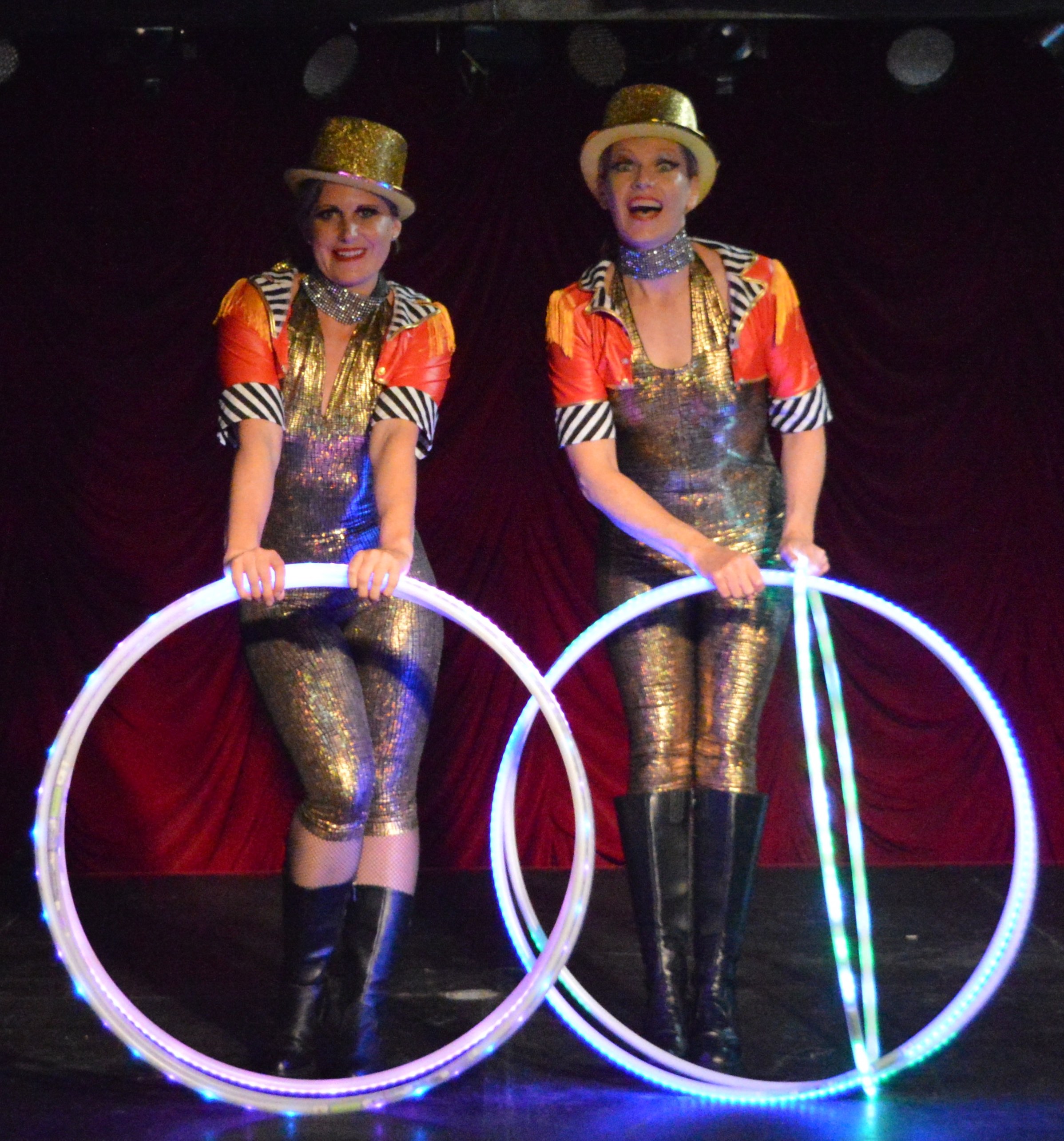 LED Hula Hoop Artists Carnivale Costumes
